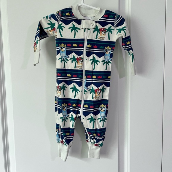 Hanna Andersson Other - Hanna Andersson x Bluey Baby Zip Sleeper- Size 3-6 months